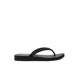 Skechers Women's MEDITATION - X'S AND O'S Black Casual Slippers-picture-13
