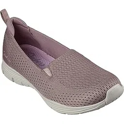 skechers Womens Seager Mauve Casual Slip On Shoe, 6 UK (9 US)-picture-25