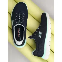 Skechers Women's SUMMITS Navy Walking Shoes-picture-32