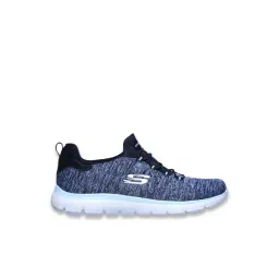 Skechers Women's SUMMITS - QUICK GETAWAY Blue Running Shoes-picture-23