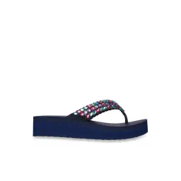 Skechers Women's VINYASA - LOVELY OASIS Navy Multi Casual Sandals-picture-27