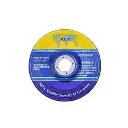 SKEPL 100X6X16 mm Size 4 inch Diameter Stainless Steel Brown Grinding Wheel for Angle Grinder (Pack of 5)-picture-43