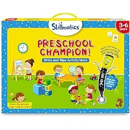 Skillmatics Educational Game - Preschool Champion, Kindergarten Learning Activity For Kids, Toddlers, Supplies For School/Classroom, Gifts For Girls & Boys Ages 3, 4, 5, 6, Multicolor-picture-23