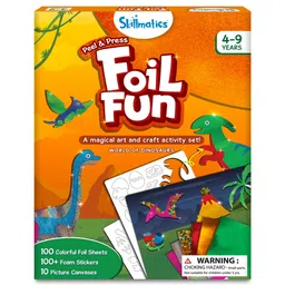 Skillmatics Art and Craft Activity Foil Fun Dinosaurs No Mess Art for Kids Craft Kits and Supplies DIY Creative Activity Gifts for Boys and Girls-picture-24