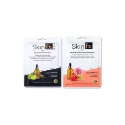 Skin Fx Anti - Aging & Purifying Men Facial Serum Mask - Pack of 2-picture-15
