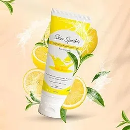 SKIN SPARKLE Lemon Facewash | Enriched with Lemon Extract, Betaine, Glycerin & Benzyl Salicylate| Naturally Glowing Skin || Suitable for All Types of Skin -120ML-picture-53
