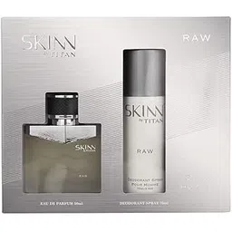 Skinn By Titan Liquid Men Raw Coffret Citrus, Fresh, Wood, Lemon, Floral Perfume And Deodorant, 125 Ml-picture-19