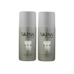 SKINN by Titan Men Pack Of 2 Raw Deodarant 150 ml-picture-29