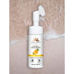 SKINNYSWEET Vitamin C Face Wash With Niacinamide For Brightening - 150 ml-picture-38