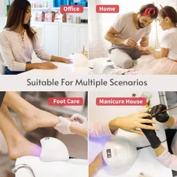 SKINPLUS 48w 24 LEDs Automatic Sensor LED UV Nail Dryer Nail Curing Nail Art Lamp Manicure Pedicure Tool image 5