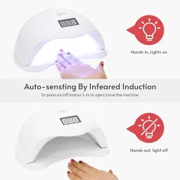 SKINPLUS 48w 24 LEDs Automatic Sensor LED UV Nail Dryer Nail Curing Nail Art Lamp Manicure Pedicure Tool image 3