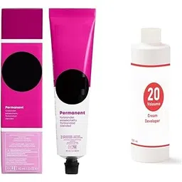 SKINPLUS PRE-BONDED PERMANENT COLOR (1NN Intense Black) with Developer 135 ML…-picture-54