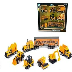 skstore Metal Fire Rescue Truck Set Metal Fire Vehicle Toy Set Metal Truck Toy-picture-20