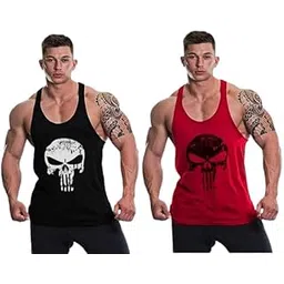 Skull Gym Vest Combo (-picture-37