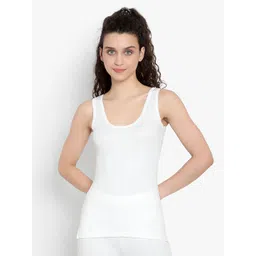 SKY HEIGHTS Women White Cotton Thermal Tops-picture-21