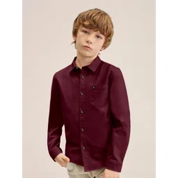 SKY PEARL Boys Comfort Opaque Casual Shirt-picture-39