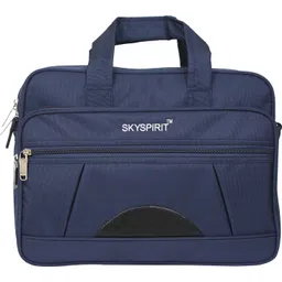sky spirit Men & Women Blue Messenger Bag image 2