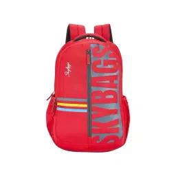 Skybags 35 Ltrs Red Medium Backpack-picture-44