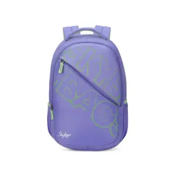 Skybags Grad 01 Lavender Polyester Printed Laptop Backpack - 30 Ltrs-image-11