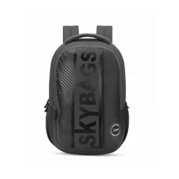 Skybags Grad 05 Dark Grey Polyester Printed Laptop Backpack - 30 Ltrs-image-18