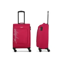 Skybags Red Hack Small Soft Sided Cabin Trolley-picture-19