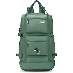 skybags Ridge V2 45L Weekender Backpack | Premium Polyester | 17-Inch Laptop & Shoe Compartment | Front Access Pockets with Raincover | Travel, Casual & Outdoor Backpack for Men & Women-picture-31