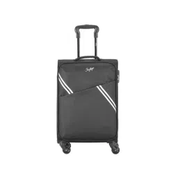 Skybags Trick Black Striped Soft Small Trolley Bag - 38 cm-picture-15