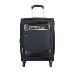 Skybags Unisex Black Solid QUARTZ Medium Trolley Bag-picture-17