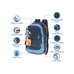 Skybags Unisex Brand Logo 16 Inch Laptop Backpack image 2