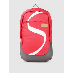 Skybags Unisex Pink Brand Logo Backpack-picture-35