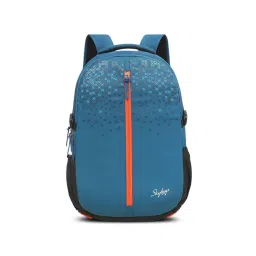 Skybags Xelius Pro 04 Blue Polyester Printed Laptop Backpack - 29 Ltrs-picture-15