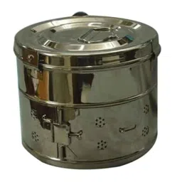 Skybound 11x9 inch Stainless Steel Jointless Dressing Drum with Button-picture-18