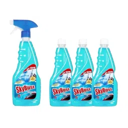 SKYBUST 500 ml Each Lavender Concentrated Glass Cleaner Liquid (Pack of 4)-picture-17