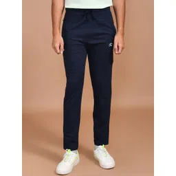 SKYKNIT Men Slim Fit Cotton Mid Rise Track Pants-picture-39