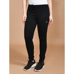 skyknit Women Solid Black Track Pants-picture-13