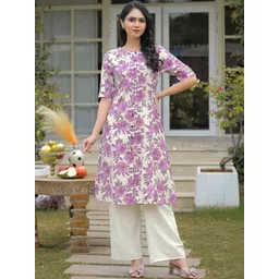 Skylee Pop Women Floral Printed Kurta-picture-31