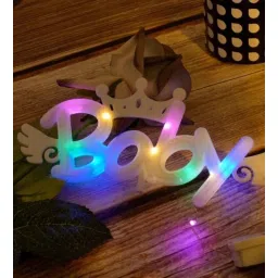 skylofts Baby Shower Cake Topper Decorative Light (Mutlicolour)-picture-13