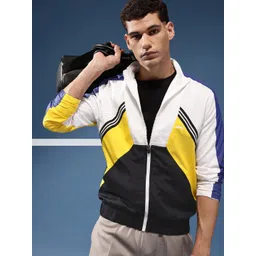 Slazenger Colourblocked Hooded Sporty Jacket-picture-28