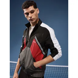 Slazenger Colourblocked Hooded Sporty Jacket-picture-18