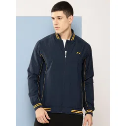 Slazenger Contrast Tipped Bomber Jacket-picture-32