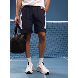 Slazenger Men Colourblocked Athleisure Sports Shorts-picture-17