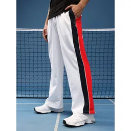 Slazenger Men Relaxed Fit Coloublocked Athleisure Track Pants-picture-32