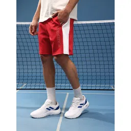 Slazenger Men Typography Colourblocked Sports Shorts-picture-22