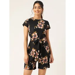 Sleek Italia Waist Tie-Ups Printed Jumpsuit-picture-28