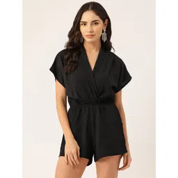 Sleek Italia Women Solid Jumpsuit image 1