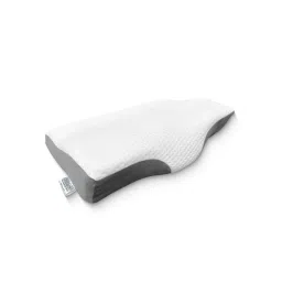 SLEEPSIA Orthopedic Cervical Contour Pillow for Neck & Shoulder Pain (Grey-White)-picture-14