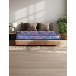 Sleepwell Blue & Pink Quilted Ortho Single Size Mattress-picture-10