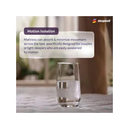 Sleepwell White Quilted Europedic Pro Grid Queen Size Mattress image 3