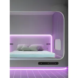 Sleepwell White Quilted Europedic Pro Grid Single Size Mattress-picture-12