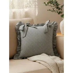 SLEEPY THREADS Unisex Grey Cotton Cushion Covers-picture-20
